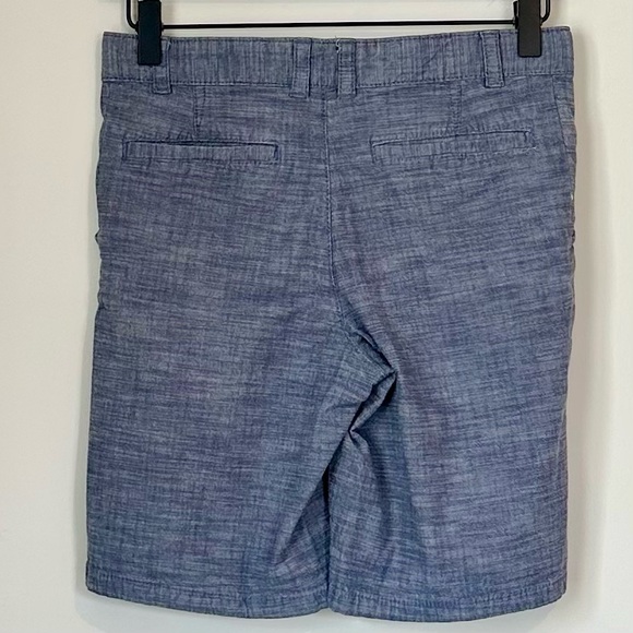 Cat & Jack Heathered Blue Flat Front Shorts - Size: 14 - Picture 4 of 5